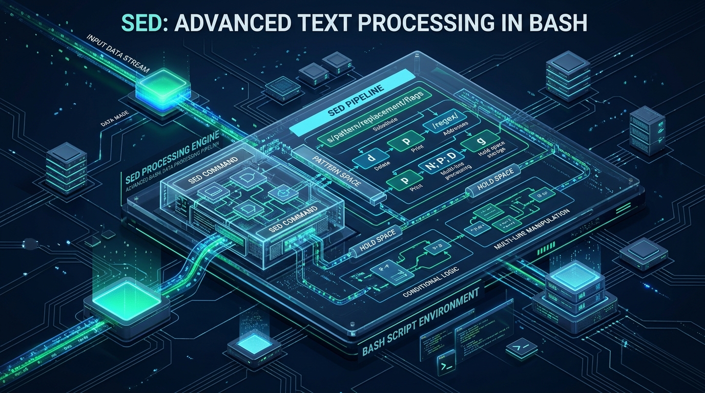 Using sed for Advanced Text Processing in Bash - sed command examples